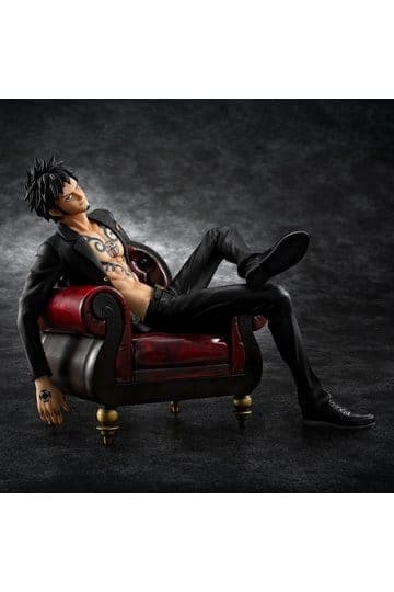 One Piece Portrait.Of.Pirates "S.O.C" PVC Figure Trafalgar Law Ver.R