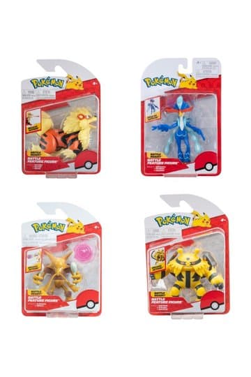 Pokémon Battle Feature Figure Action Figure ver. 20 Assortment (4)