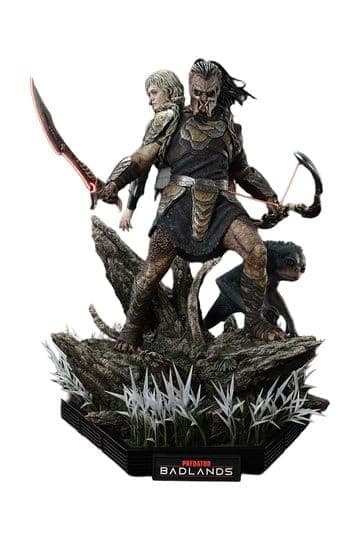Predator Real Elite Masterline Statue 1/3 Badlands Dek & Thia DX Bonus Version 87 cm