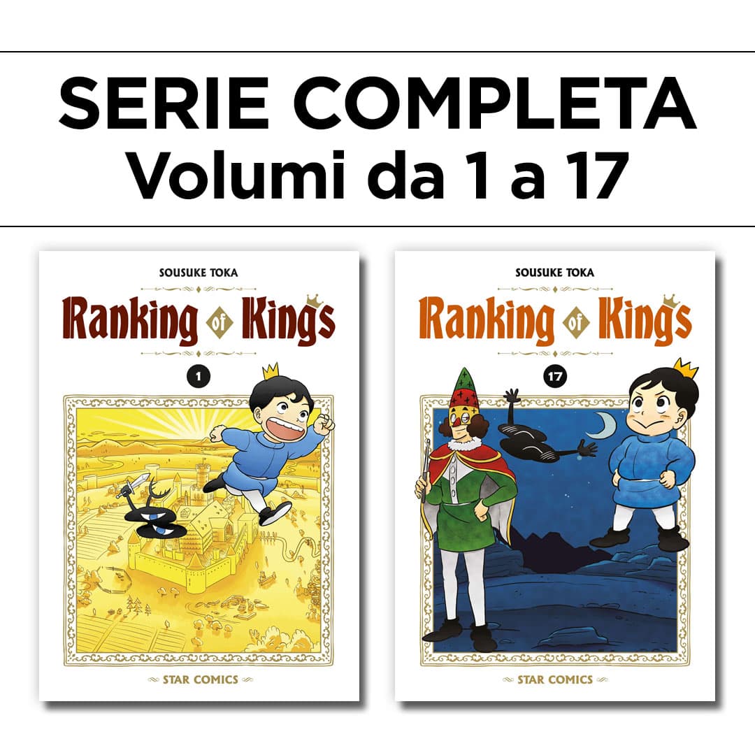 Ranking of Kings 1/17 - Serie Completa - Edizioni Star Comics - Italiano