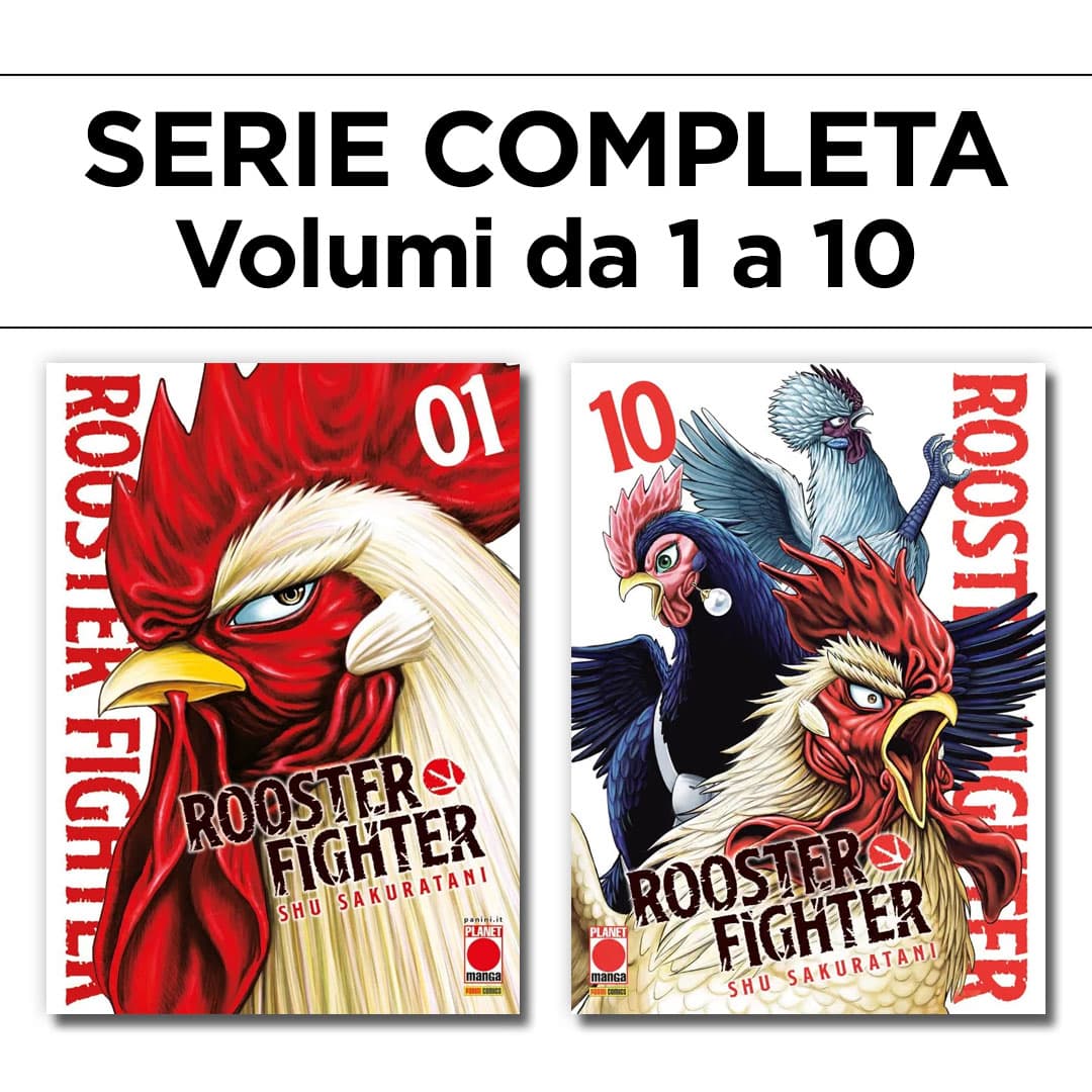 Rooster Fighter 1/10 - Serie Completa - Panini Comics - Italiano