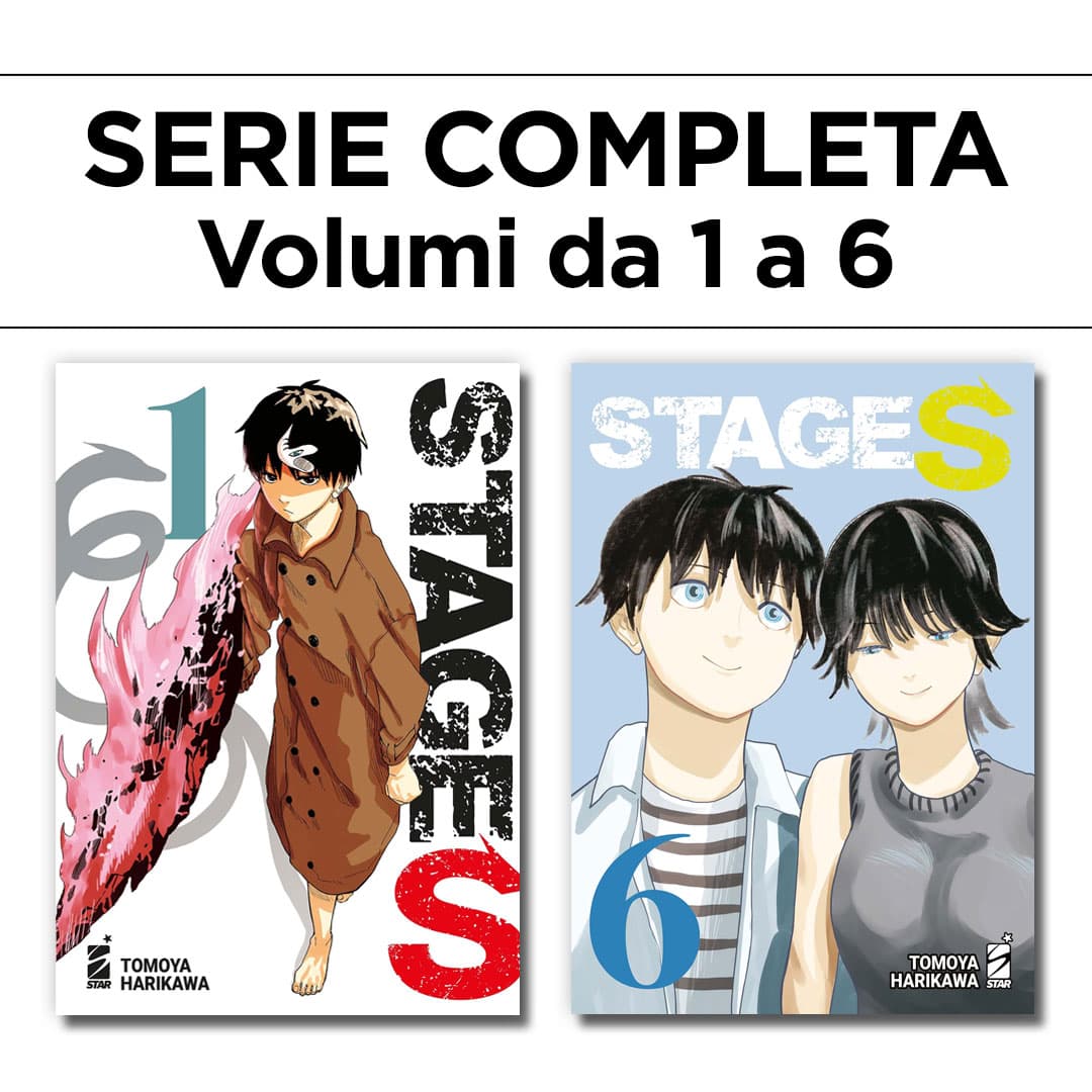 Stage S 1/6 - Serie Completa - Edizioni Star Comics - Italiano