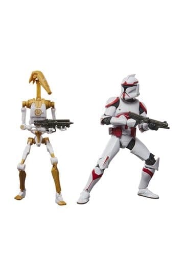 Star Wars: Battlefront II Black Series Action Figure 2-Pack Phase I Assault Trooper & Battle Droid Officer 15 cm