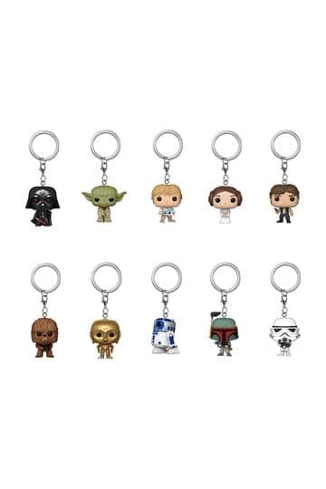 Star Wars Funko POP! Vinyl Keychains 4 cm - Funko POP!