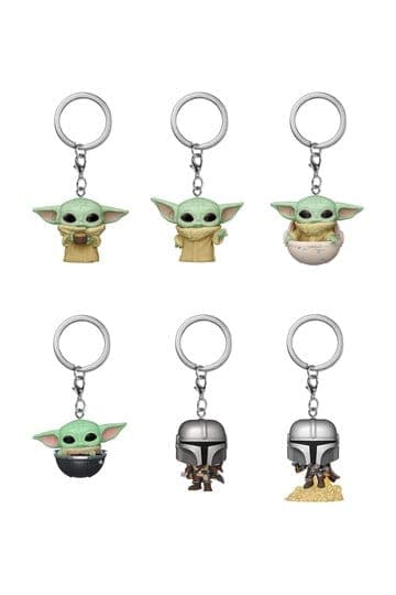 Star Wars Funko POP! Vinyl Keychains The Mandalorian 4 cm - Funko POP!
