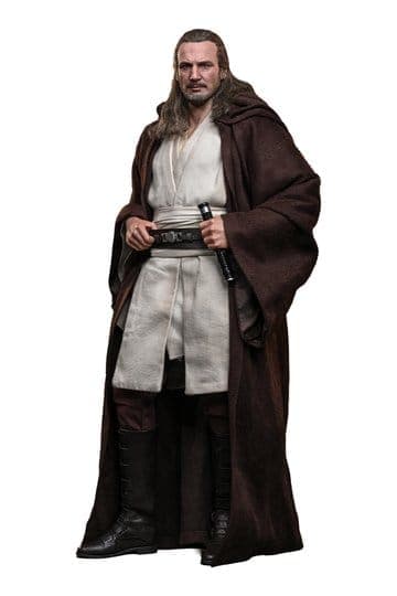 Star Wars: The Phantom Menace Movie Masterpiece Action Figure 1/6 Qui-Gon Jinn (Artisan Edition) Hot Toys Exclusive 32 cm