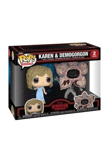Stranger Things Funko POP! Vinyl Figures 2-Pack Karen & Demogorgon 2 cm - Funko POP!