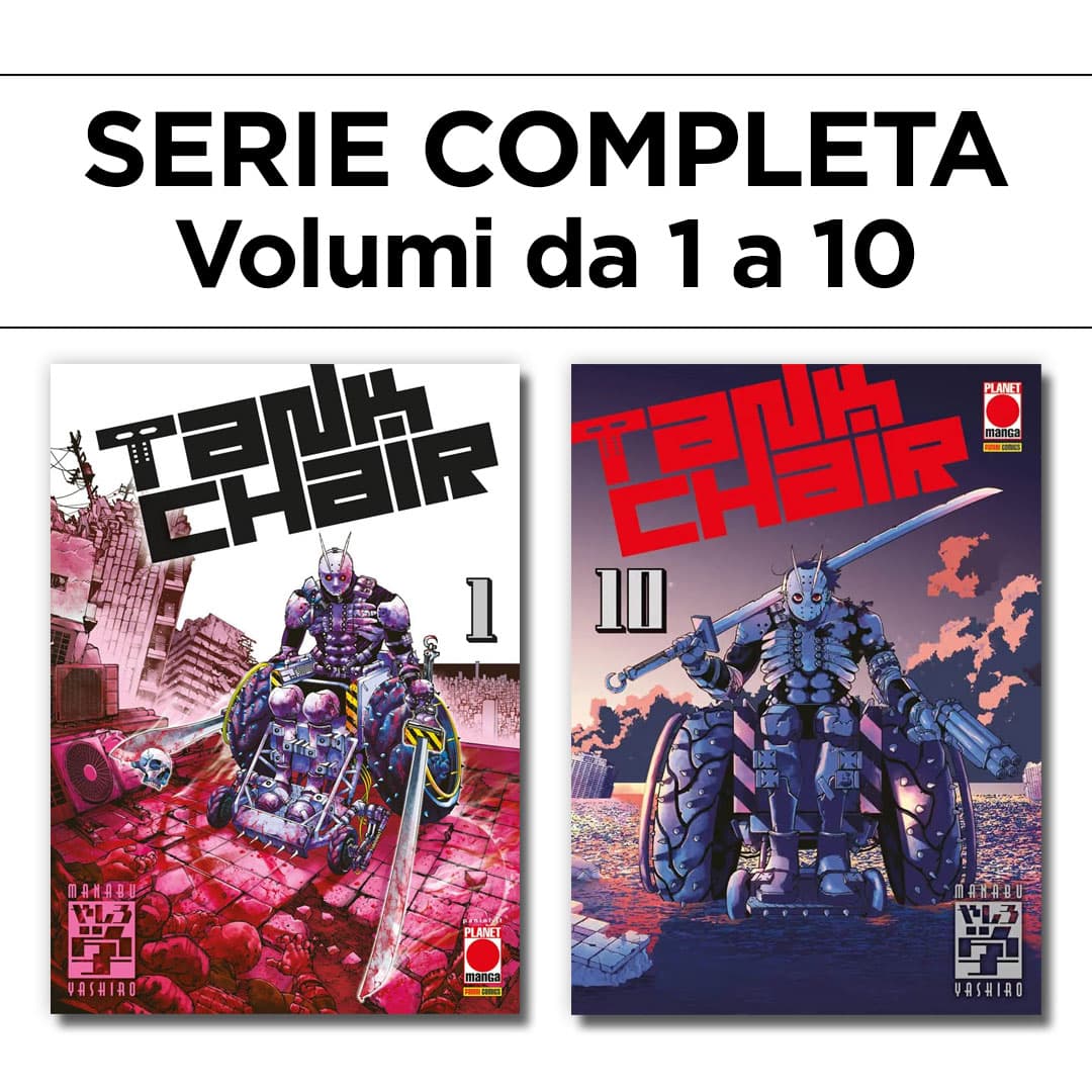 Tank Chair 1/10 - Serie Completa - Panini Comics - Italiano