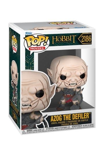 The Hobbit Funko POP! Movies Vinyl Figures Azog w/Weapon 9 cm #2186 - Funko POP!