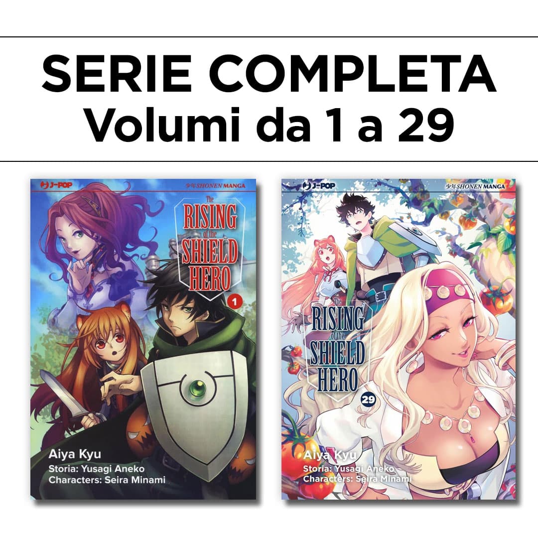 The Rising of the Shield Hero 1/29 - Serie Completa - Jpop - Italiano
