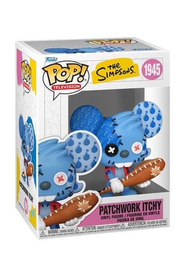The Simpsons Funko POP! Animation Vinyl Figure Itchy Patchwork 9 cm - Funko POP!