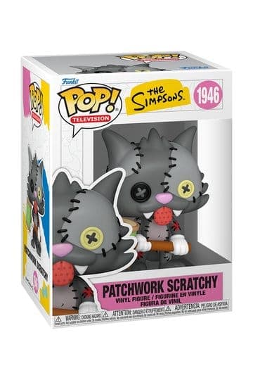 The Simpsons Funko POP! Animation Vinyl Figure Scratchy Patchwork 9 cm #1946 - Funko POP!