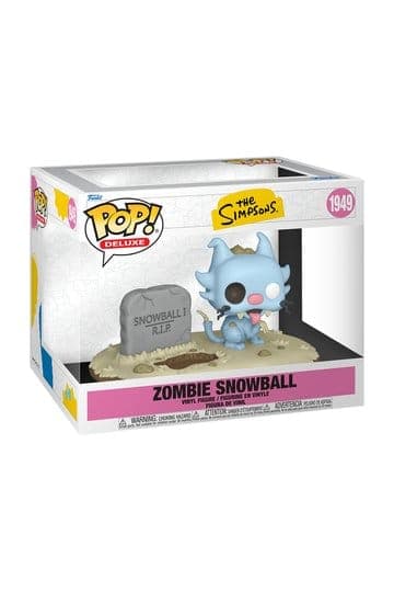 The Simpsons Funko POP! Deluxe Vinyl Figure Zombie Snowball 9 cm - Funko POP!
