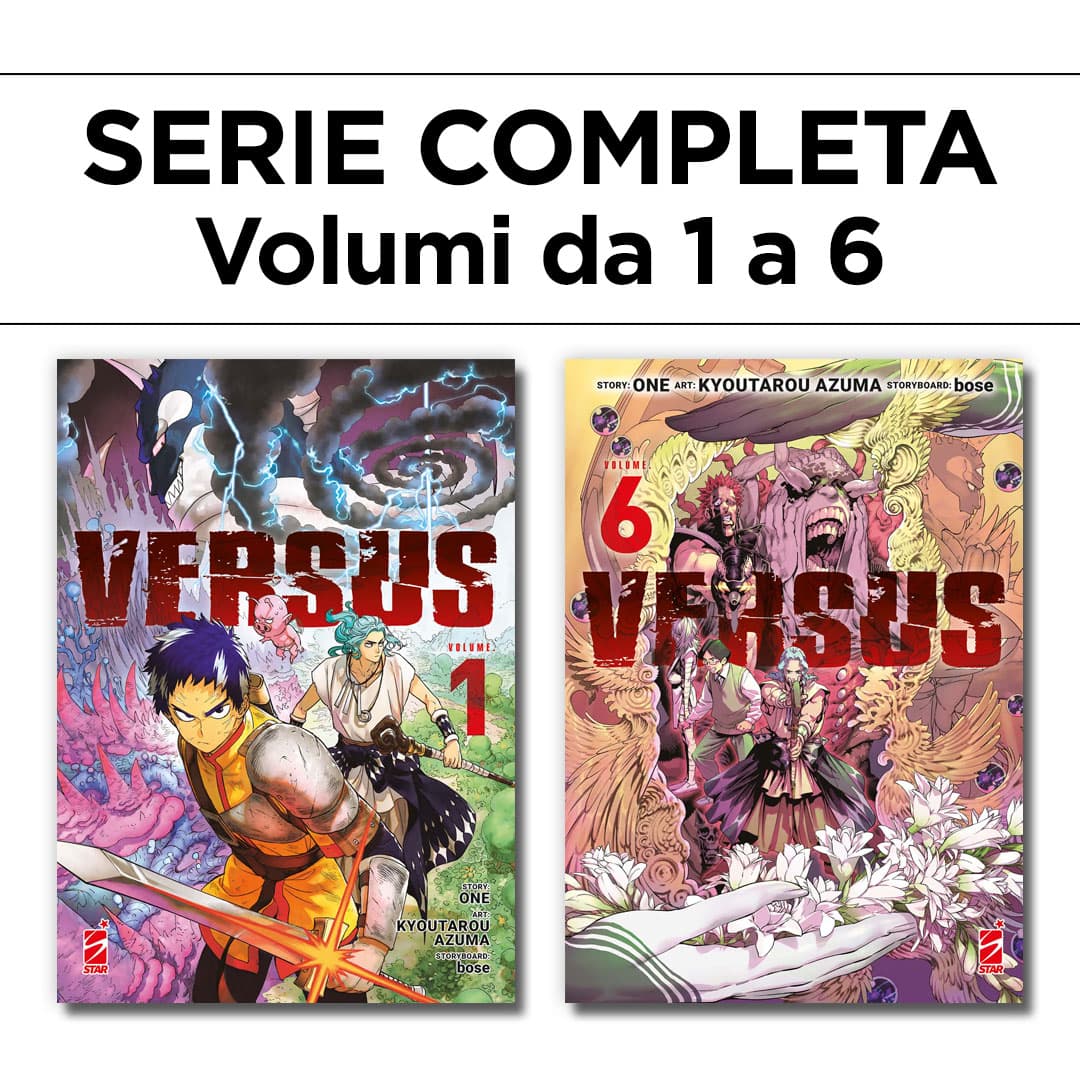 Versus 1/6 - Serie Completa - Edizioni Star Comics - Italiano