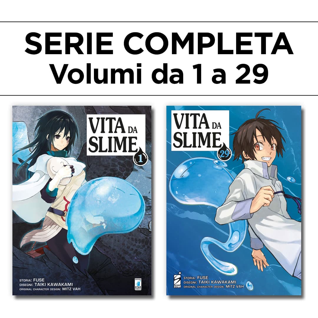 Vita da Slime 1/29 - Serie Completa - Edizioni Star Comics - Italiano