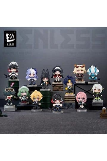 Zenless Zone Zero PVC Mini Figures Tiny Agents 8-10 cm Blind Box Display (12)