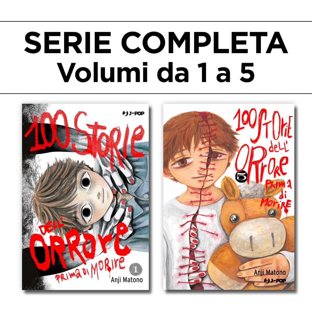 100 Storie dell'Orrore Prima di Morire 1/5 - Serie Completa - Jpop - Italiano