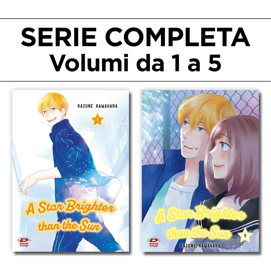 A Star Brighter Than the Sun 1/5 - Serie Completa - Dynit - Italiano