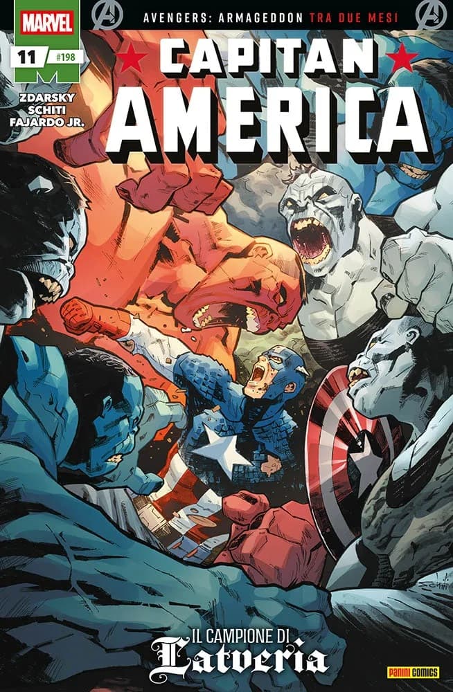 Capitan America 11 (198) - Panini Comics - Italiano