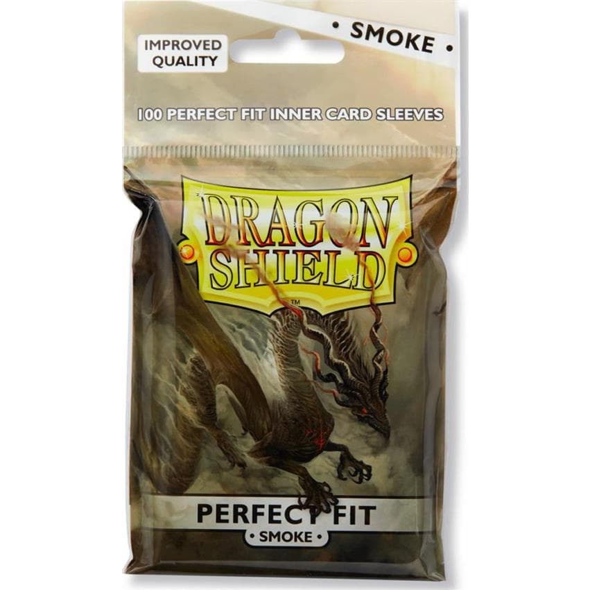 Dragon Shield - 100 Bustine Standard Perfect Fit Smoke 'Fuligo'