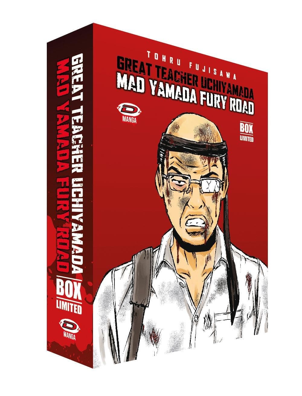 GTU - Great Teacher Uchiyamada - Mad Yamada Fury Road Cofanetto Box Limited + Vol. 3 - Dynit - Italiano