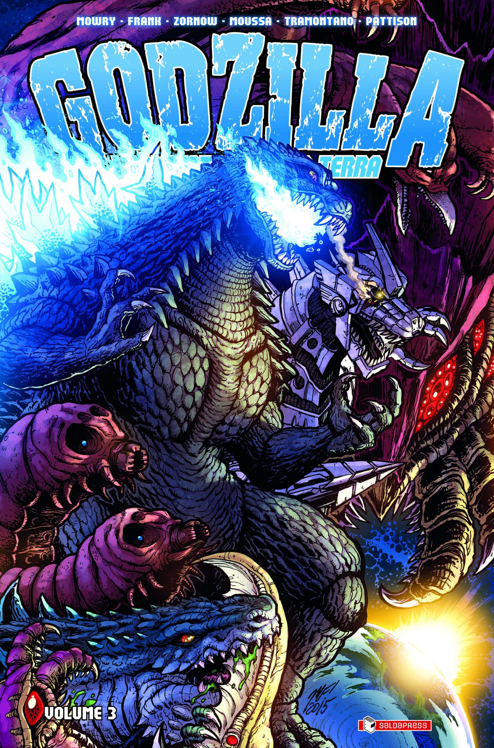 Godzilla - I Dominatori della Terra Bundle 3 (Vol. 3 Regular + Variant) - Saldapress - Italiano