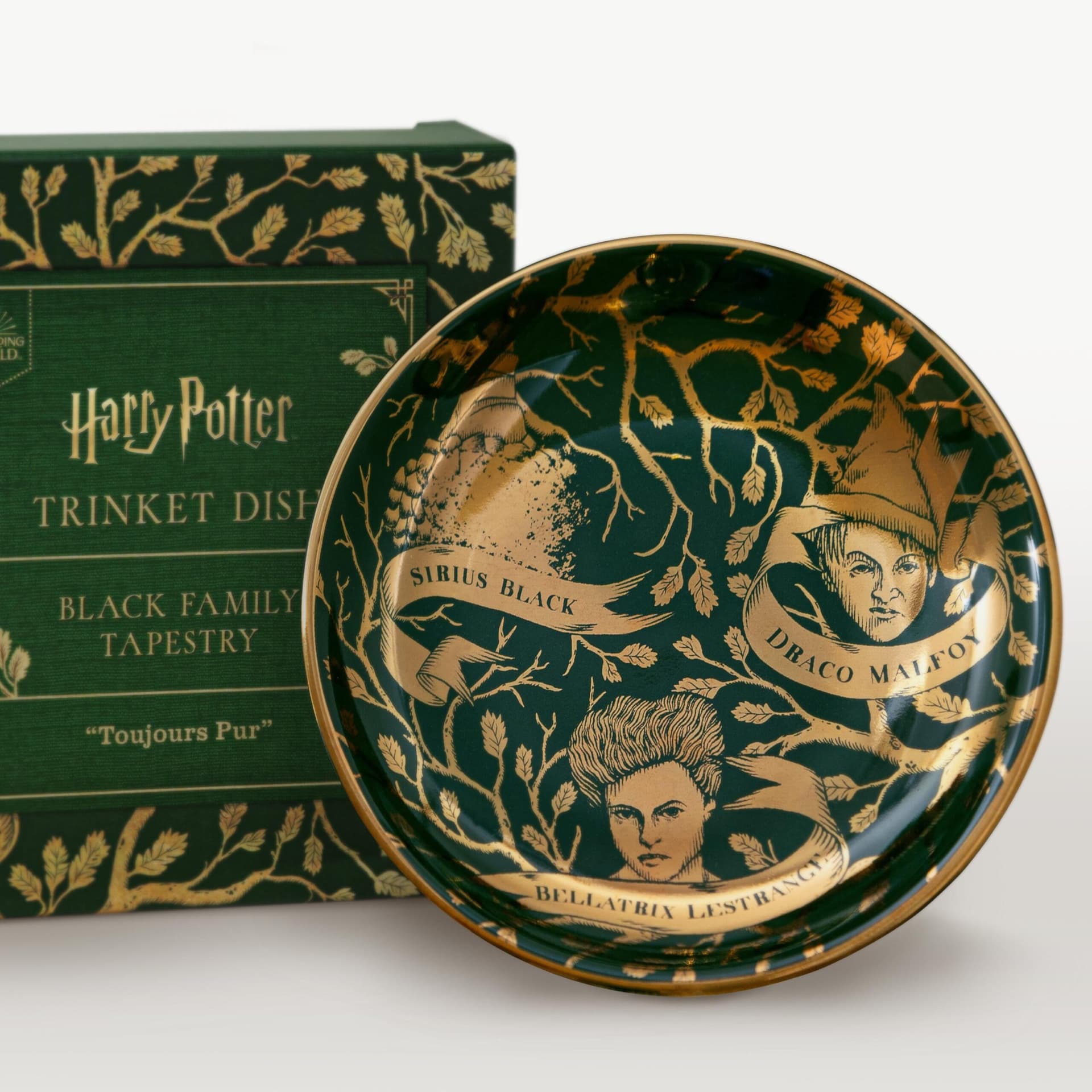 Harry Potter - Black Family Tapestry Toujours Pur Trinket Dish - MinaLima