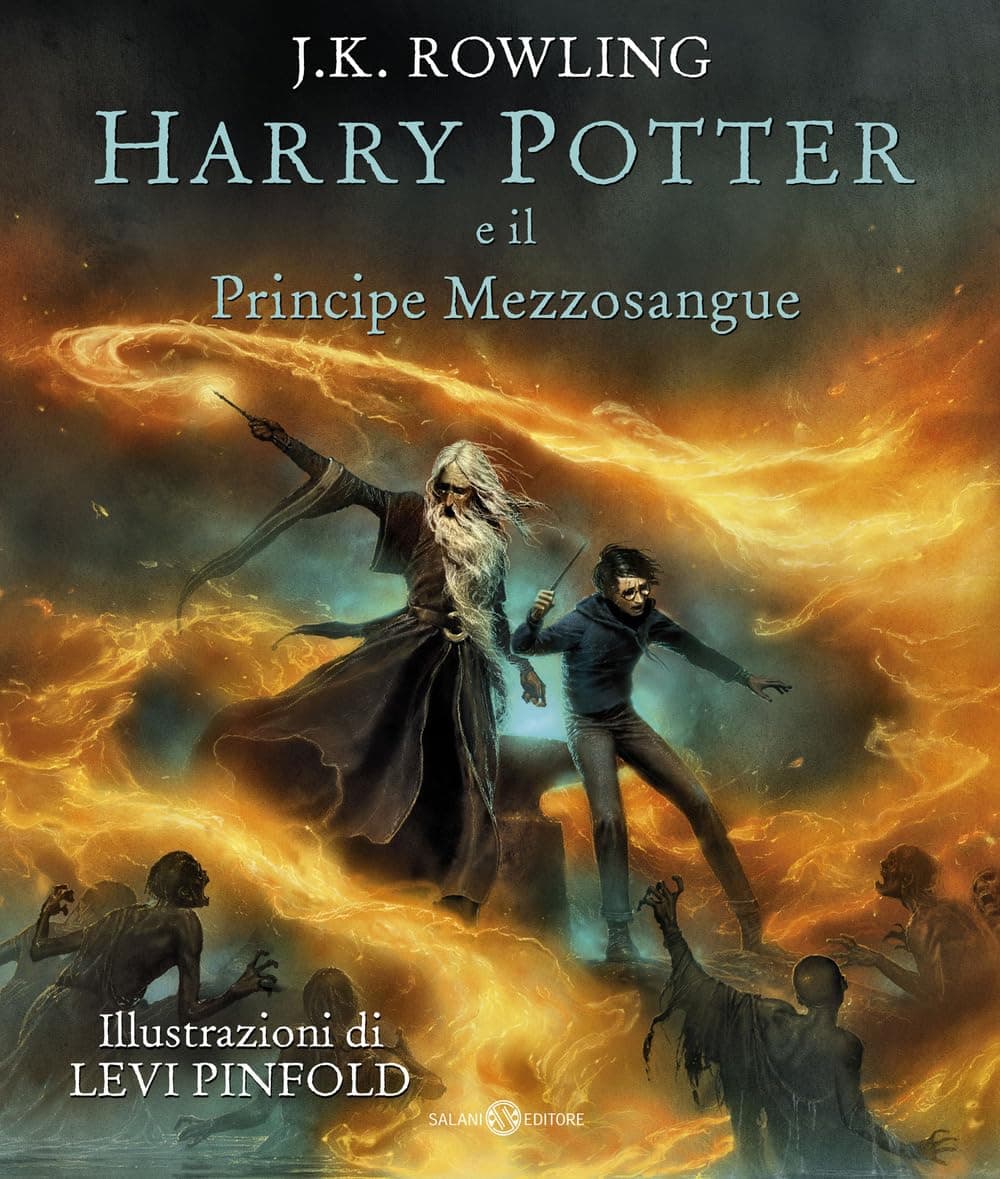 Harry Potter Vol. 6 - Harry Potter e il Principe Mezzosangue - Edizione Illustrata - Salani - Italiano