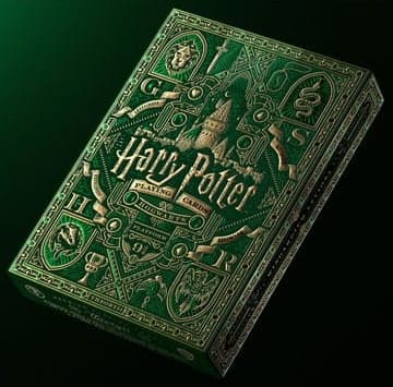 Mazzo di Carte da Gioco - Harry Potter Green Version - Serpeverde