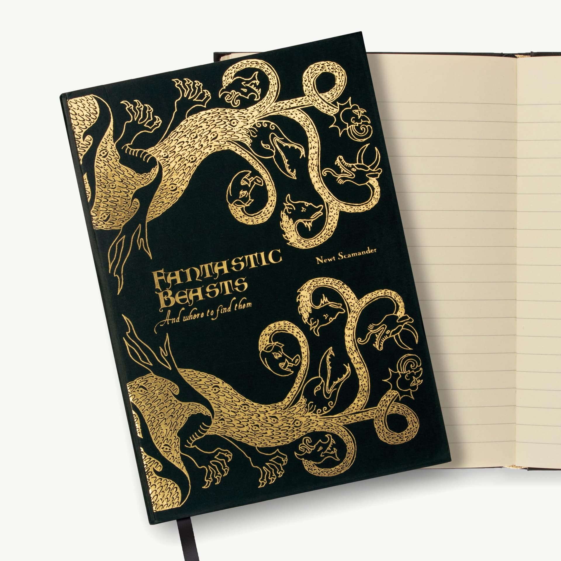 Harry Potter - Wizarding Books Fantastic Beasts and Where to Find Them Notebook - MinaLima