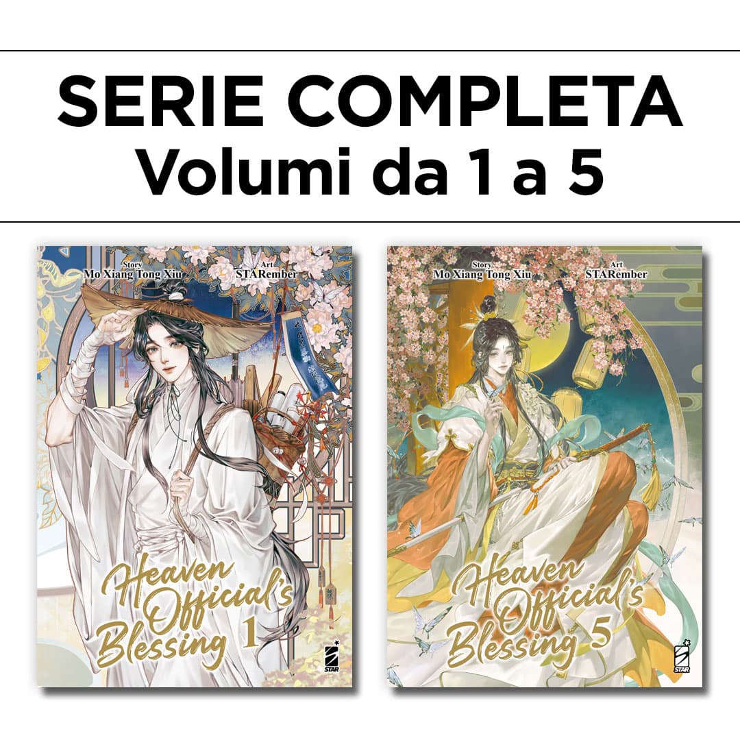 Heaven Official's Blessing 1/5 - Serie Completa - Edizioni Star Comics - Italiano