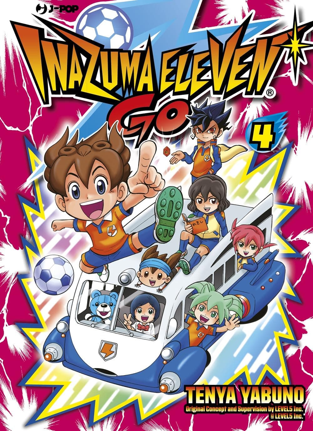 Inazuma Eleven Go 4 - Nuova Edizione - Jpop - Italiano