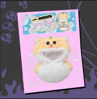 Jundo Minis Drip #8 - Fluffy Hamster - Mini Peluche 6 cm