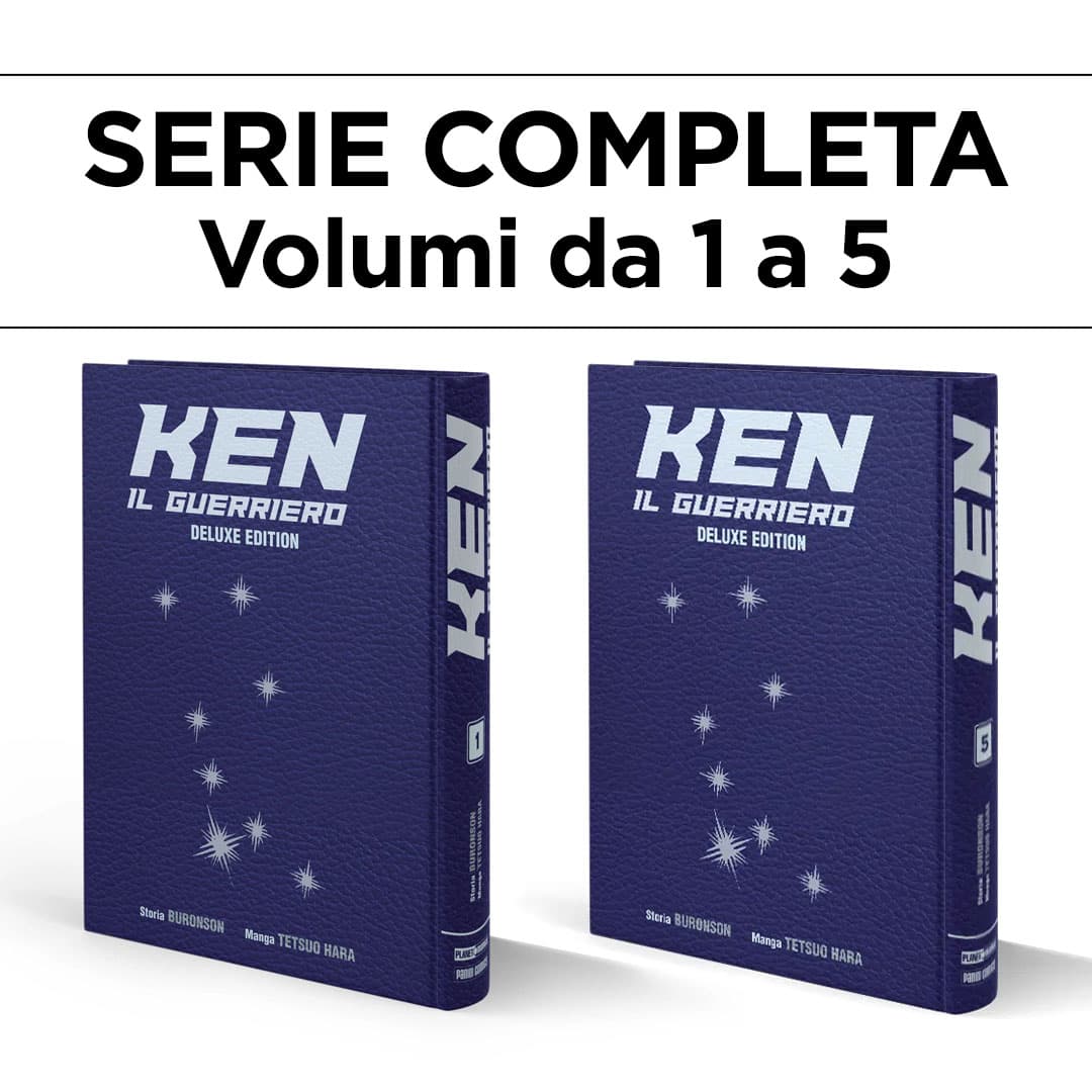 Ken il Guerriero - Deluxe Edition 1/5 - Serie Completa - Panini Comics - Italiano