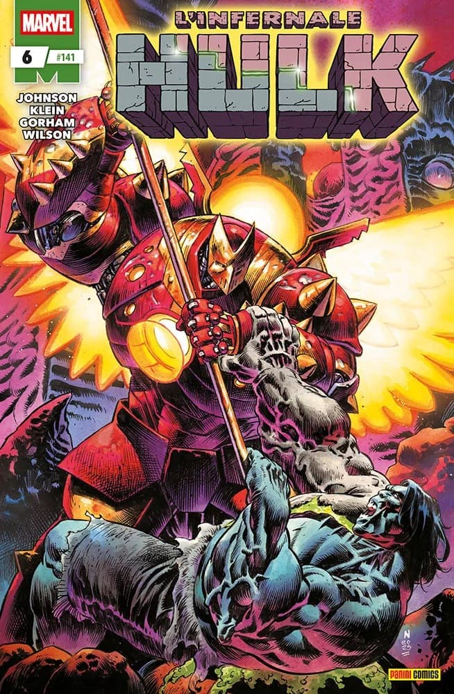L'Infernale Hulk 6 - Hulk e i Difensori 141 - Panini Comics - Italiano