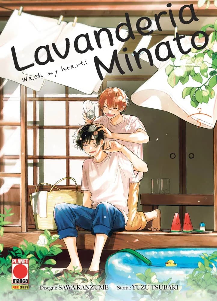 Lavanderia Minato - Wash My Heart! 5 - Panini Comics - Italiano