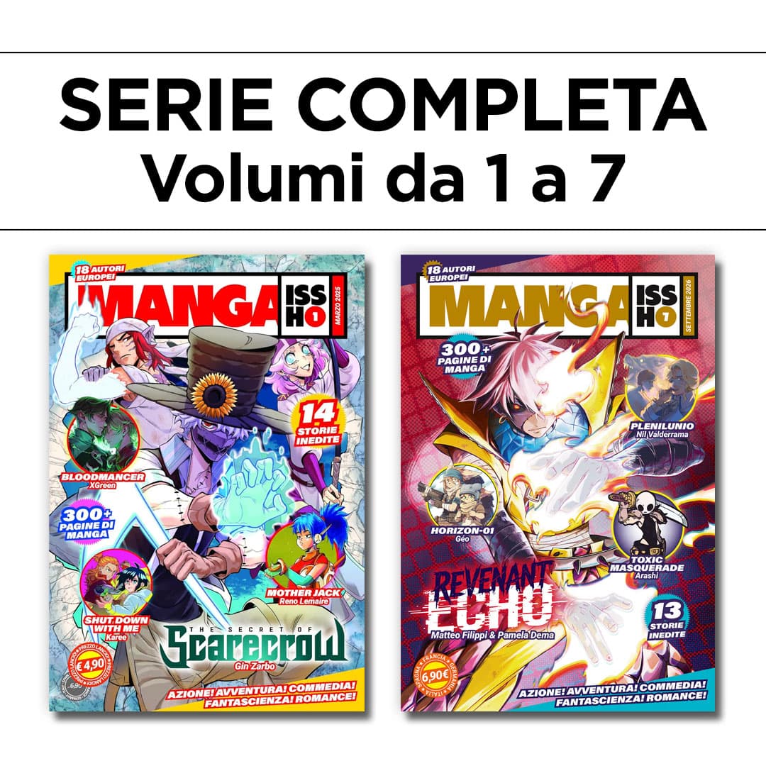 Manga Issho 1/7 - Serie Completa - Edizioni Star Comics - Italiano