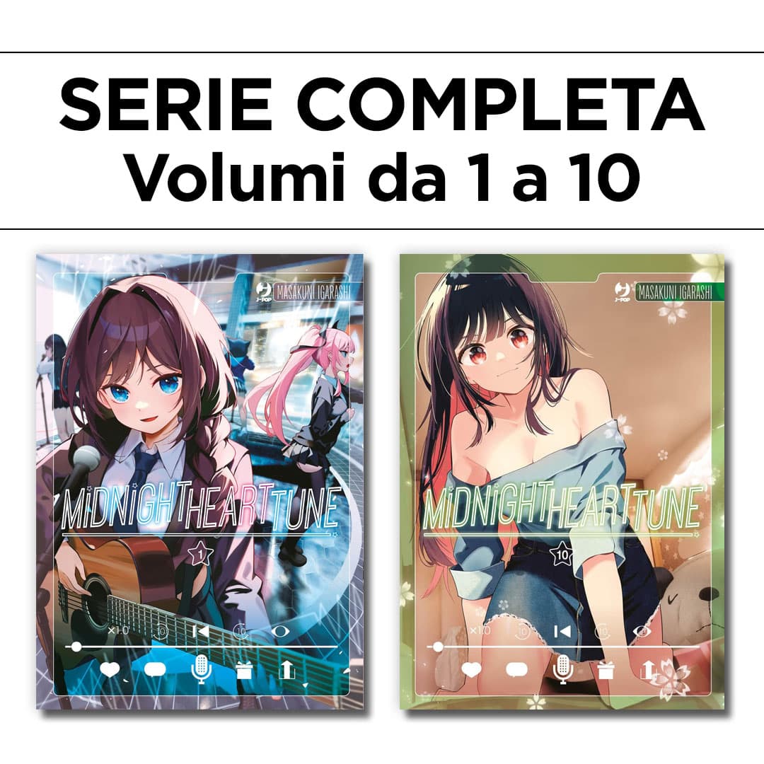 Midnight Heart Tune 1/10 - Serie Completa - Jpop - Italiano