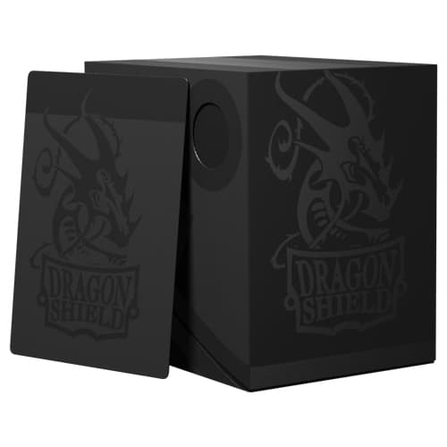 Dragon Shield - Porta Mazzo Double Shell Shadow Black/Black