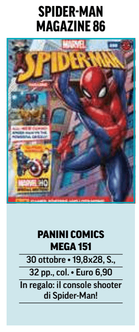 Spider-Man Magazine 86 - Panini Comics Mega 151 - Panini Comics - Italiano