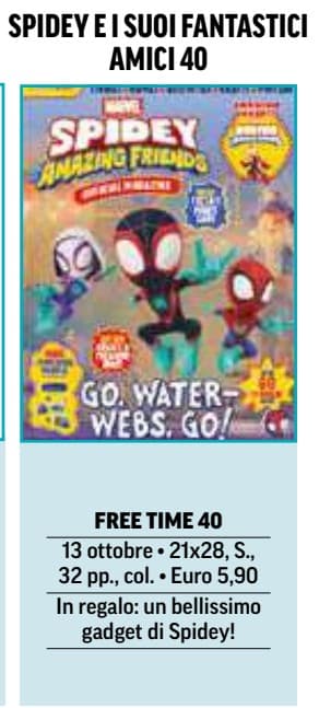 Spidey e i Suoi Fantastici Amici 40 - Free Time 40 - Panini Comics - Italiano