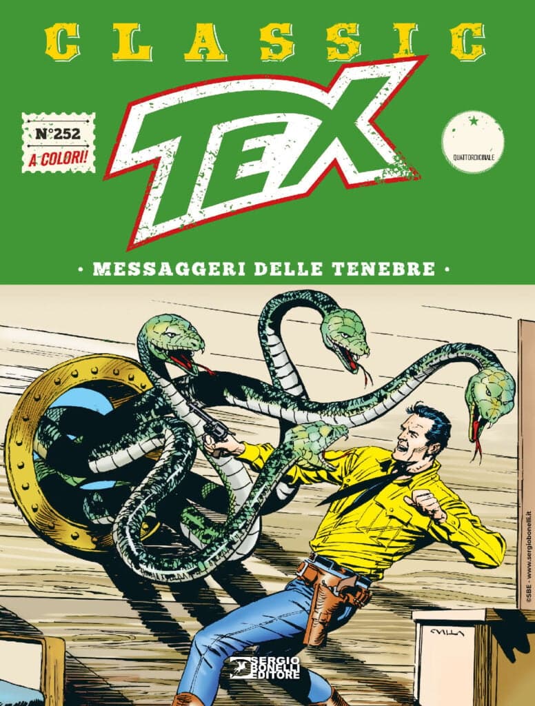 Tex Classic 252 - Messaggeri delle Tenebre - Sergio Bonelli Editore - Italiano