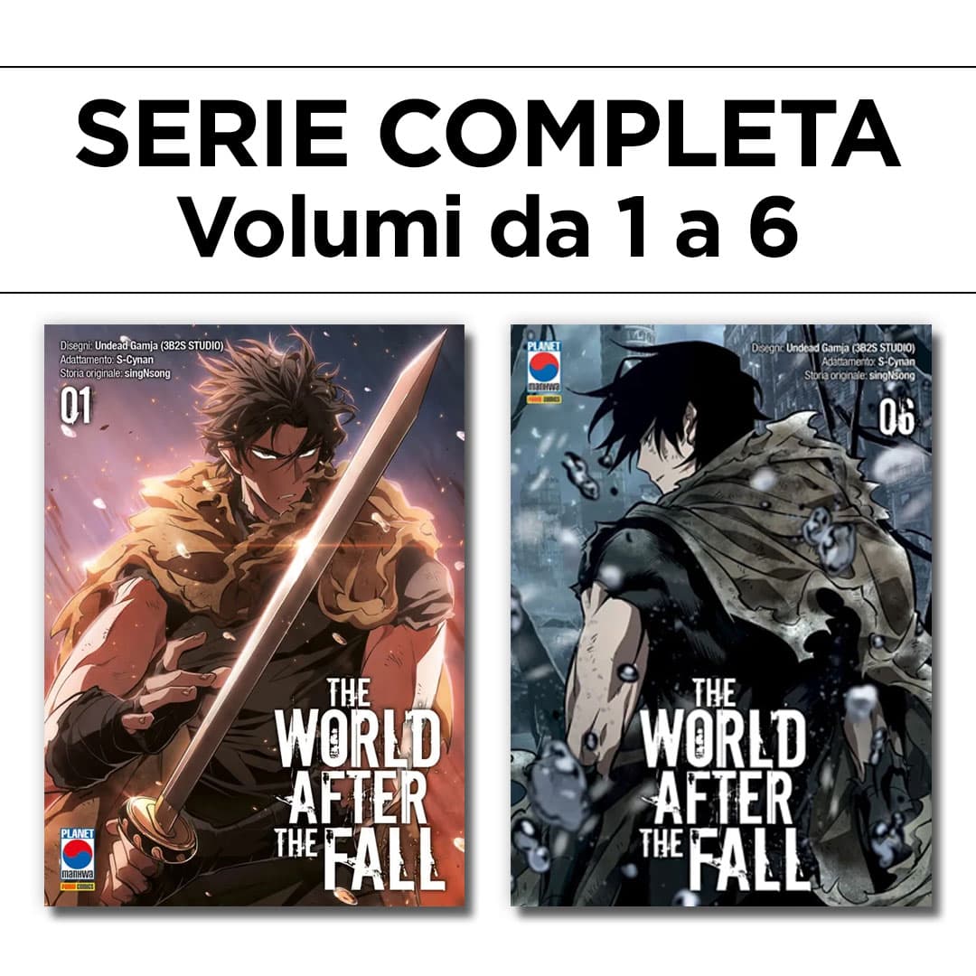The World After the Fall 1/6 - Serie Completa - Panini Comics - Italiano