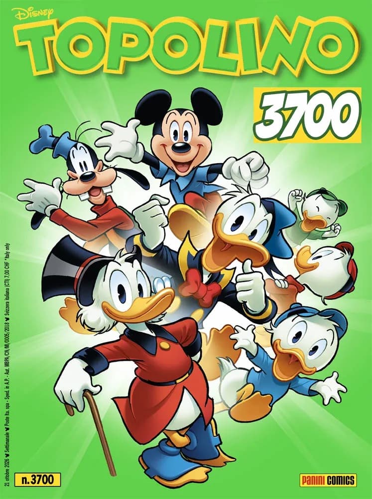 Topolino 3700 - Panini Comics - Italiano