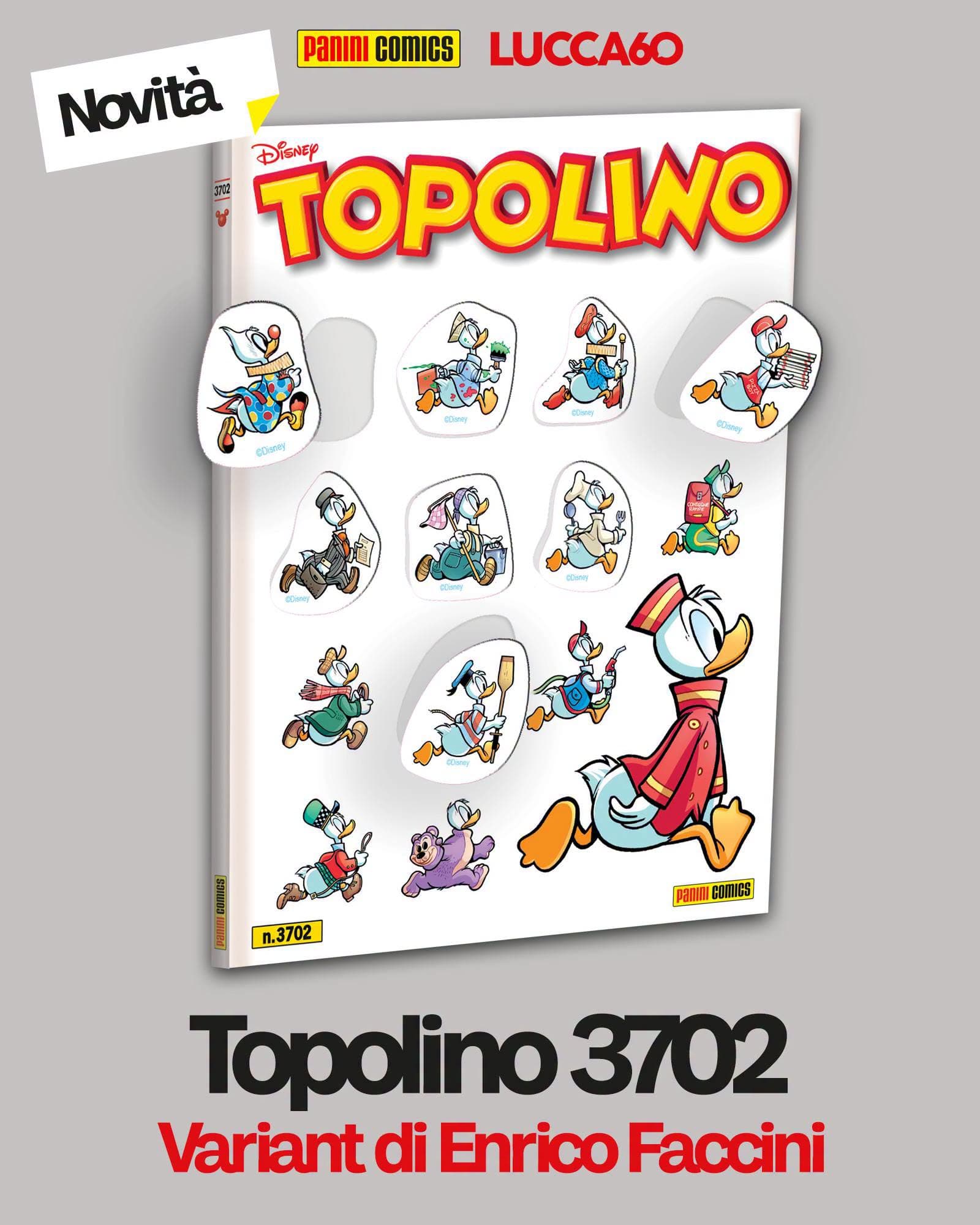 Topolino 3702 - Variant Lucca Comics 2026 2 - Panini Comics - Italiano