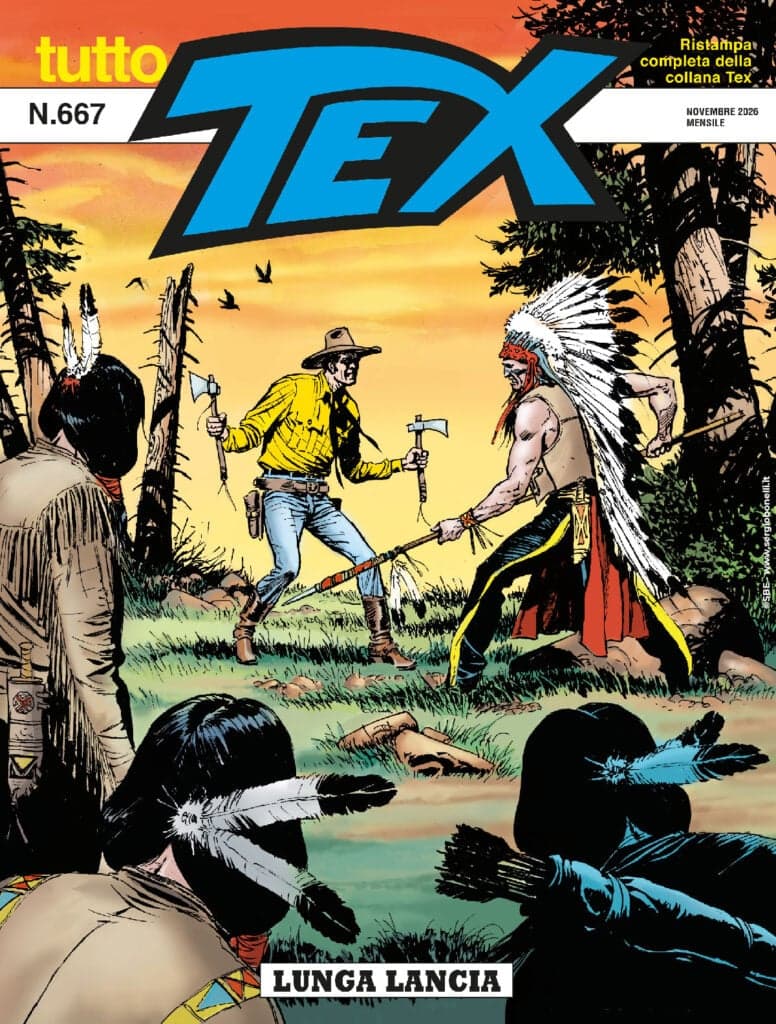 Tutto Tex 667 - Lunga Lancia - Sergio Bonelli Editore - Italiano