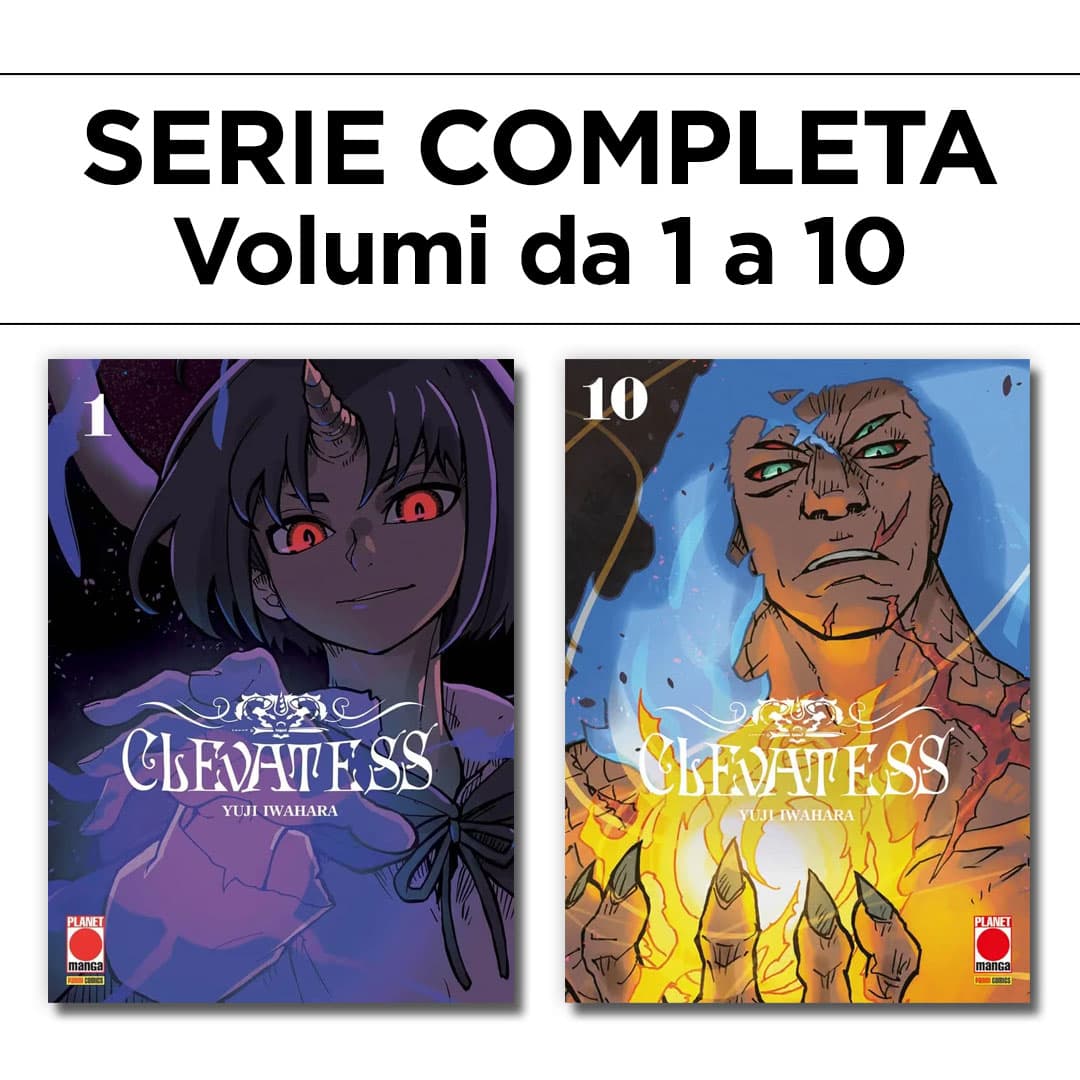 Clevatess 1/10 - Serie Completa - Panini Comics - Italiano