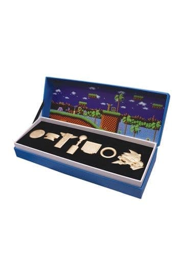 Sonic the Hedgehog Replica Commemorative Icons Set Limited Edition 10 x 28 x 4 cm