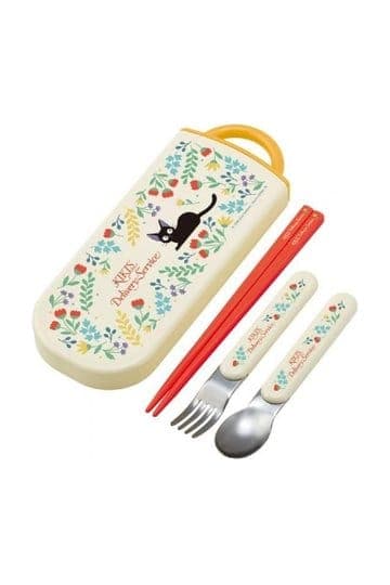 Kiki's Delivery Service Chopsticks Spoon Fork Box Set Botanical Garden