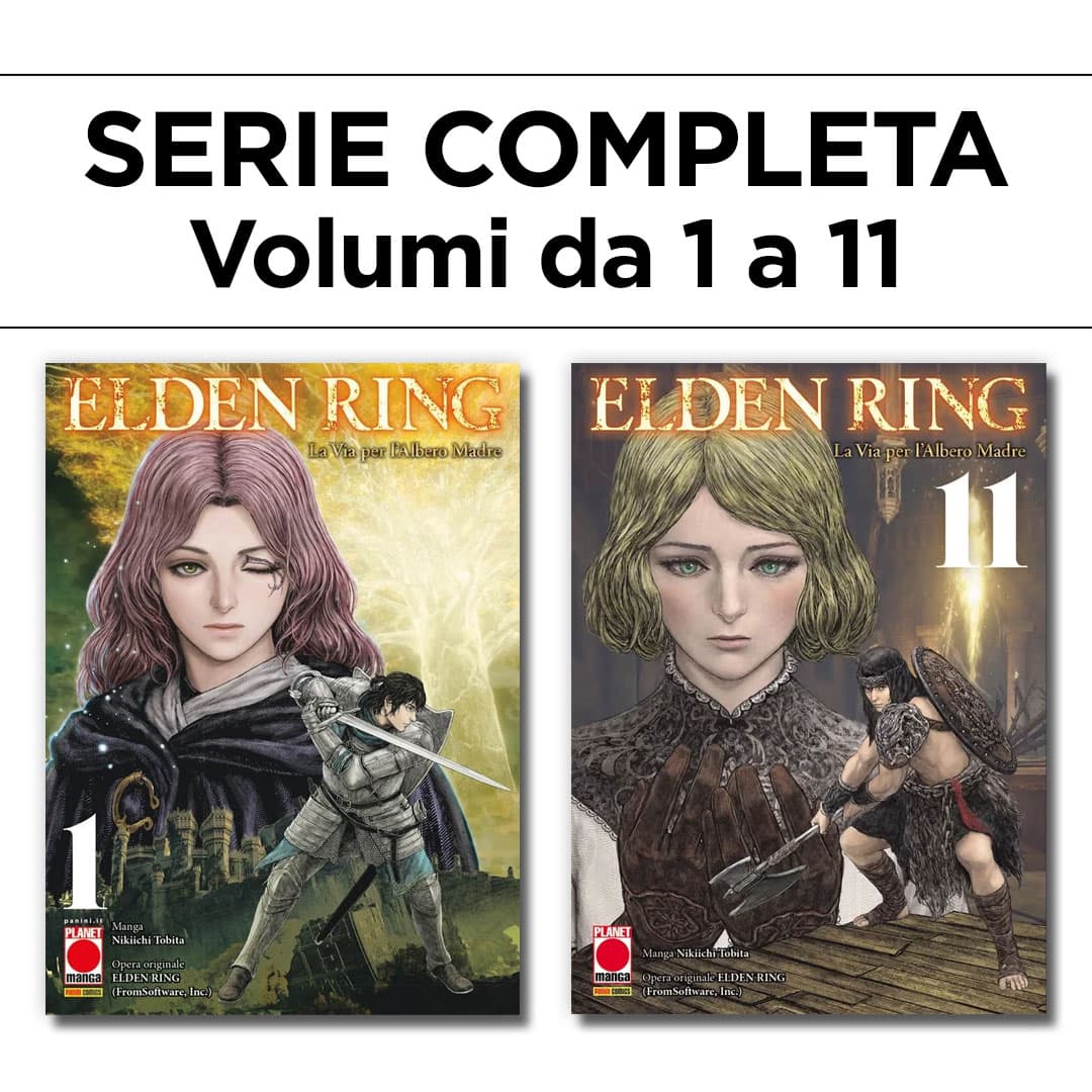 Elden Ring - La Via per l'Albero Madre 1/11 - Serie Completa - Panini Comics - Italiano